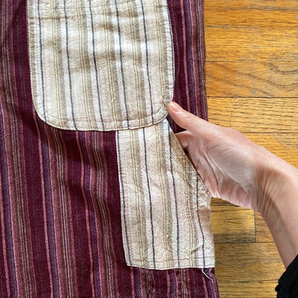 Boho Overall Shorts Sz Sm/Med - Picture 5 of 10